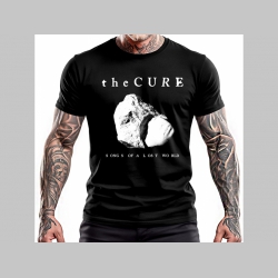 The Cure - čierne pánske tričko 100%bavlna The Cure - čierne pánske tričko 100%bavlna